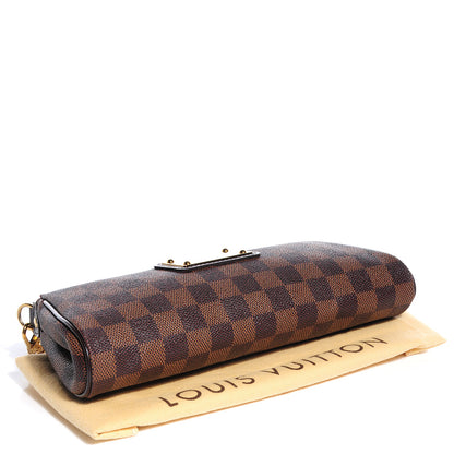 Louis Vuitton Damier Ebene Eva Clutch 4 of 7