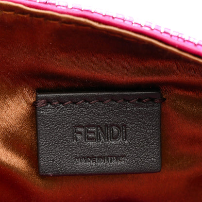 Fendi Sequin Paillettes Vitello Grace Sex and the City Mini Baguette Ciclamino Pilar 6 of 14