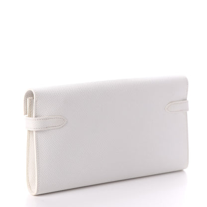 Hermes Epsom Kelly Longue Wallet White 3 of 6