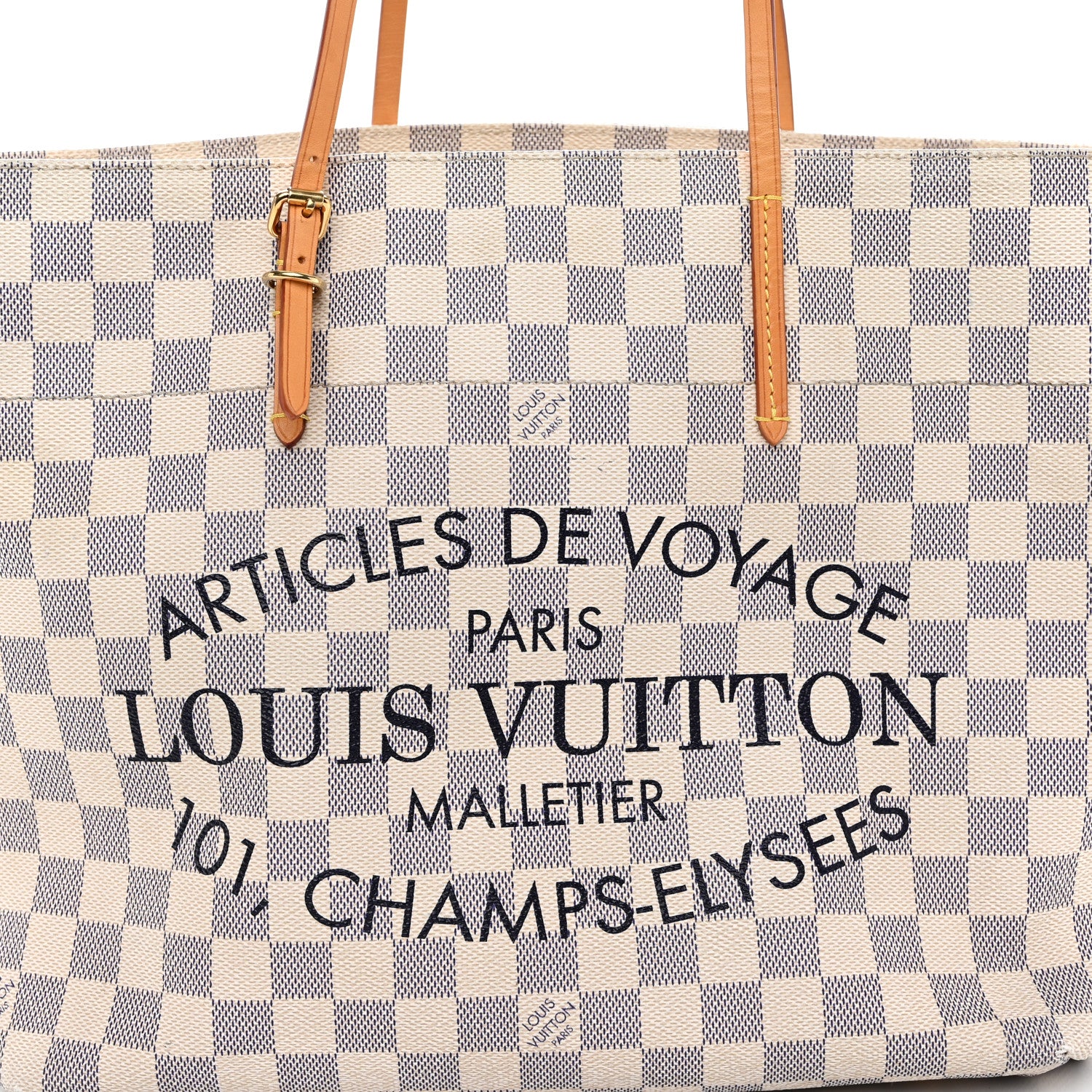 Louis Vuitton Damier Azur Cabas Adventure MM 8 of 10
