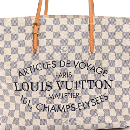 Louis Vuitton Damier Azur Cabas Adventure MM 8 of 10