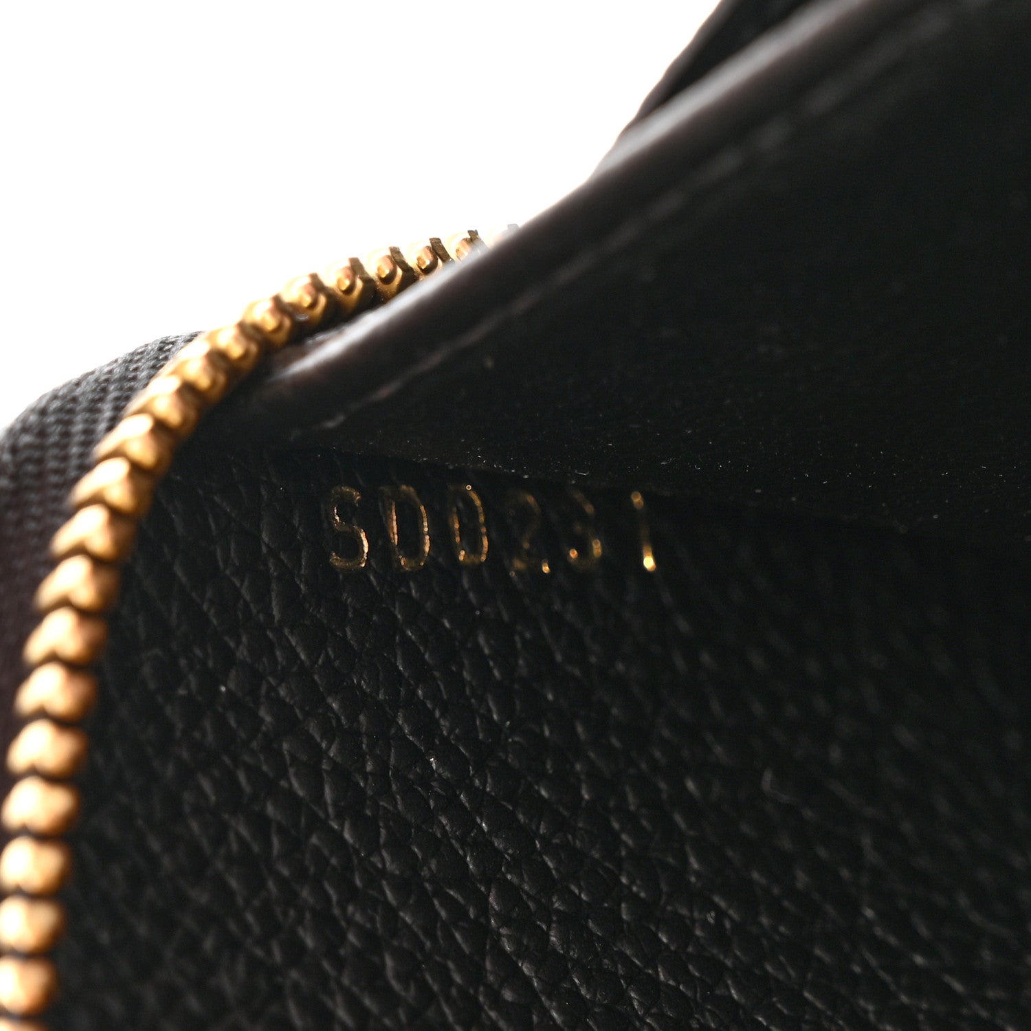 Louis Vuitton Empreinte Zippy Wallet Black 7 of 10