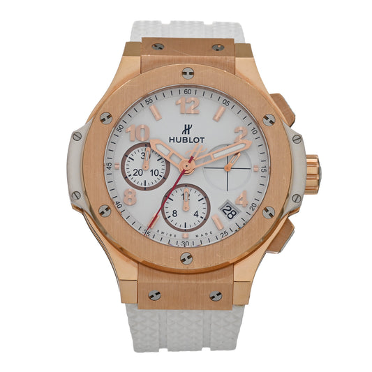 18K Rose Gold Rubber 41mm Big Bang Automatic Watch 341.PE.230.RW.114