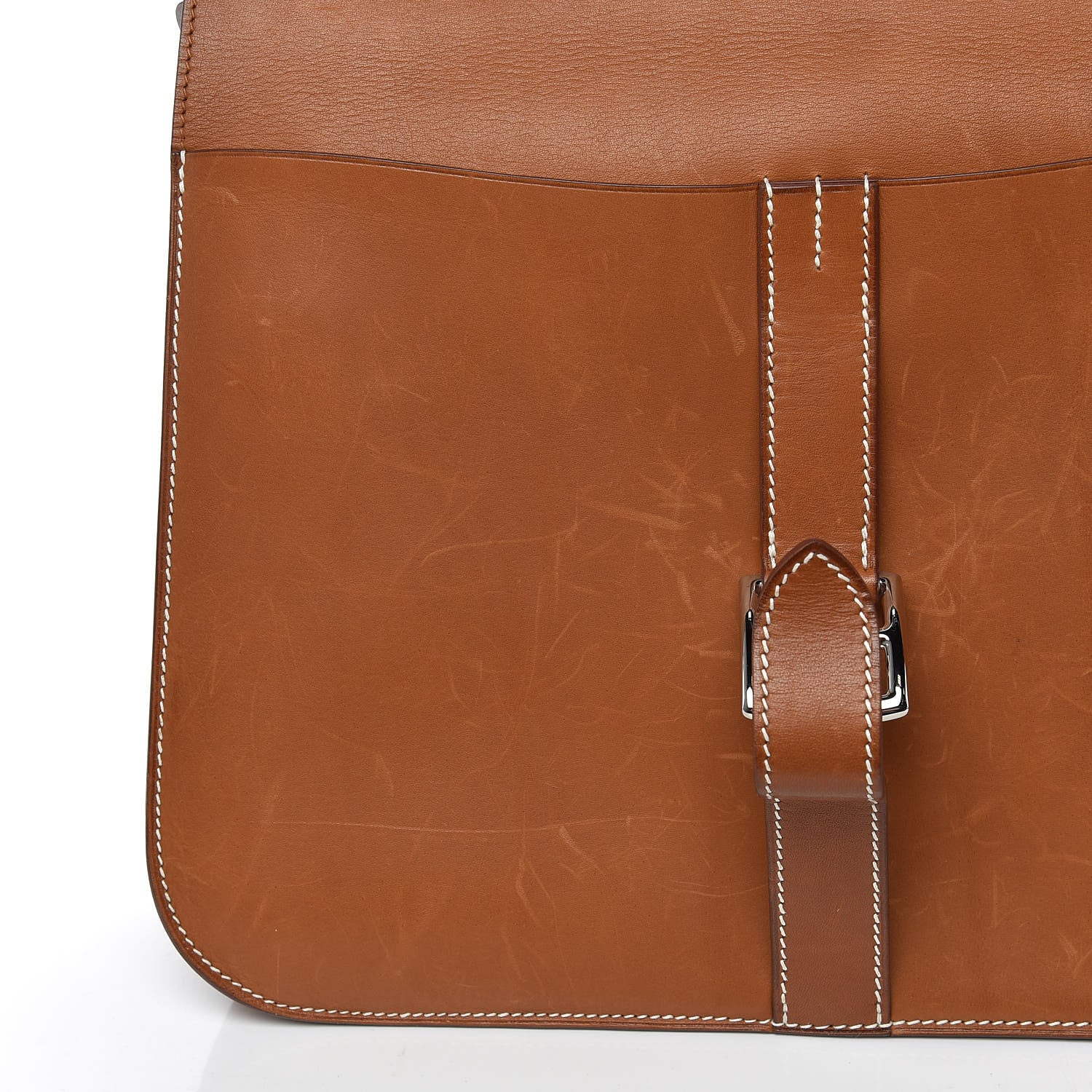 Hermes Barenia Halzan 31 Fauve Potiron 13 of 20
