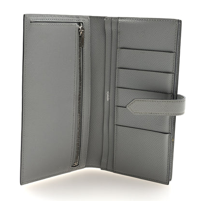 Hermes Epsom Bearn Gusset Wallet Gris Mouette 5 of 7