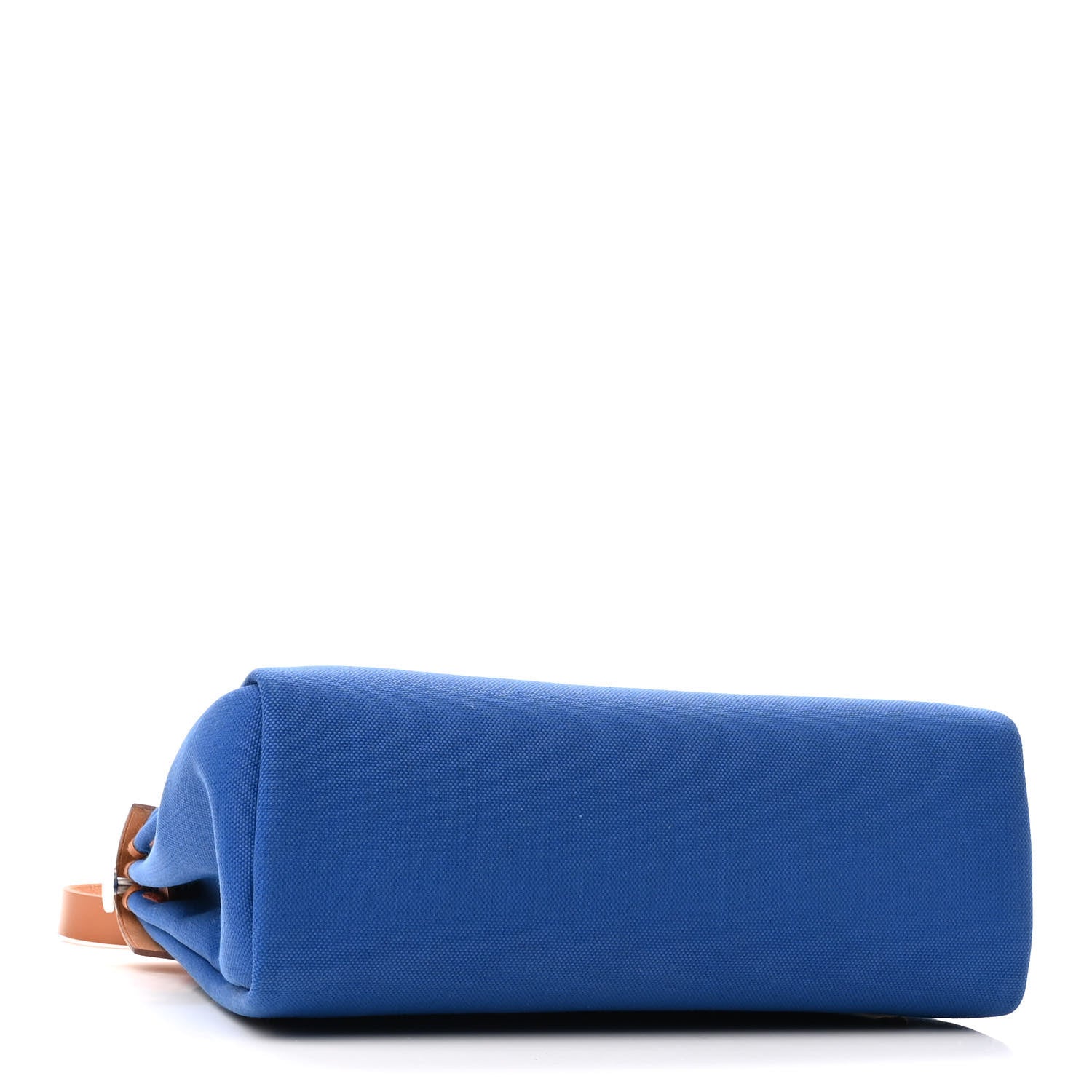 Hermes Military Toile Vache Hunter Herbag Zip Retourne 31 PM Bleu France Fauve 5 of 12