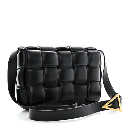 Bottega Veneta Nappa Maxi Intreccio Padded Cassette Crossbody Bag Black 3 of 15