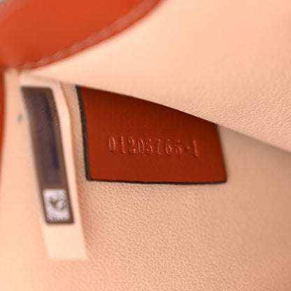 Chloe Shiny Goatskin Calfskin Mini Aby Chain Shoulder Bag Sepia Brown 7 of 12