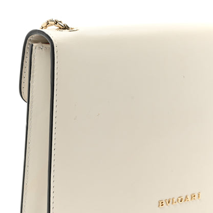 Bulgari Calfskin Studded Serpenti In Love Forever Crossbody Bag White 14 of 14