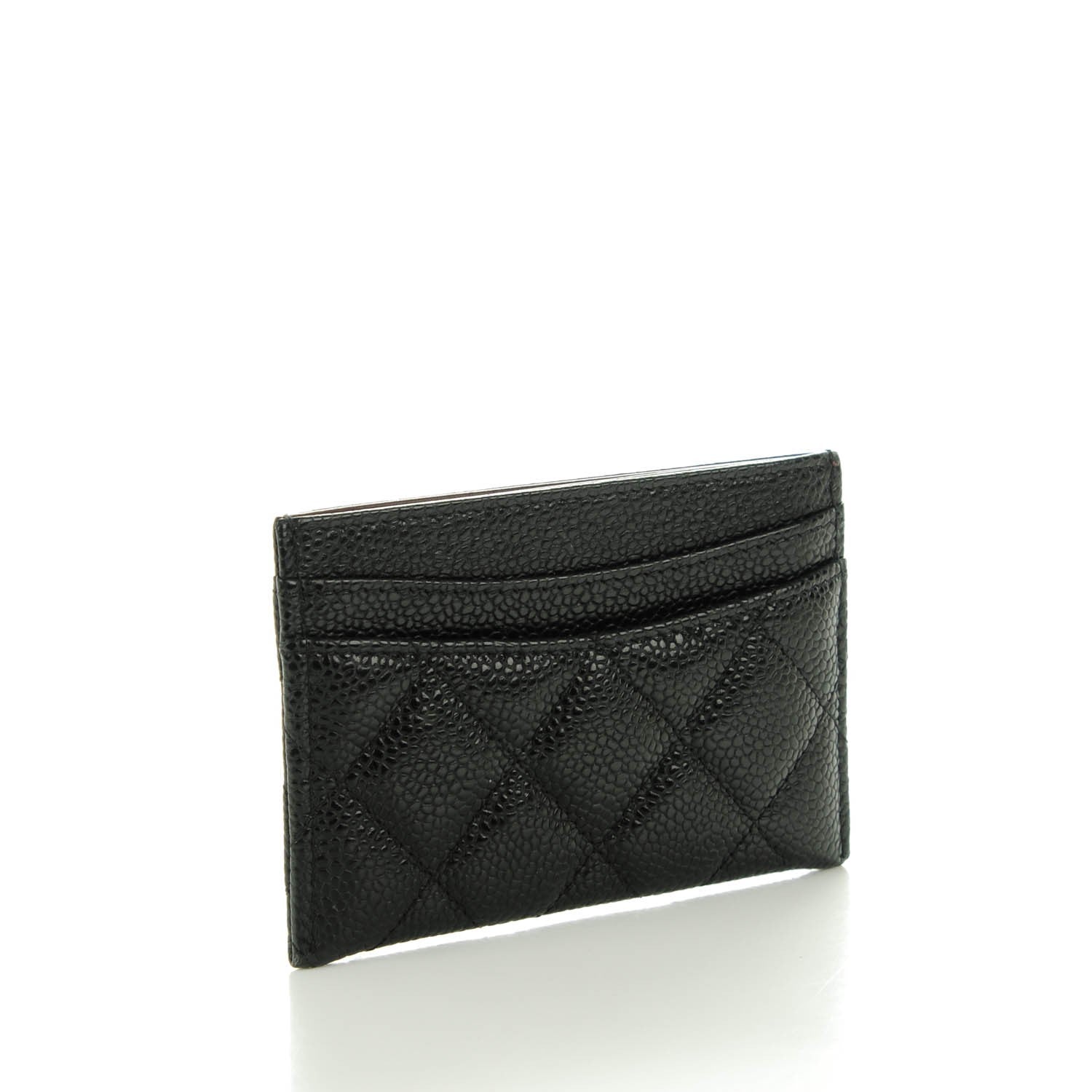 Chanel Caviar Quilted Card Holder Black 3 of 8