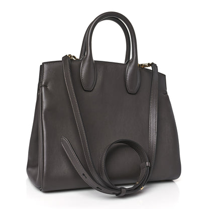 Salvatore Ferragamo Calfskin Studio Bag Caraway Seed 4 of 9