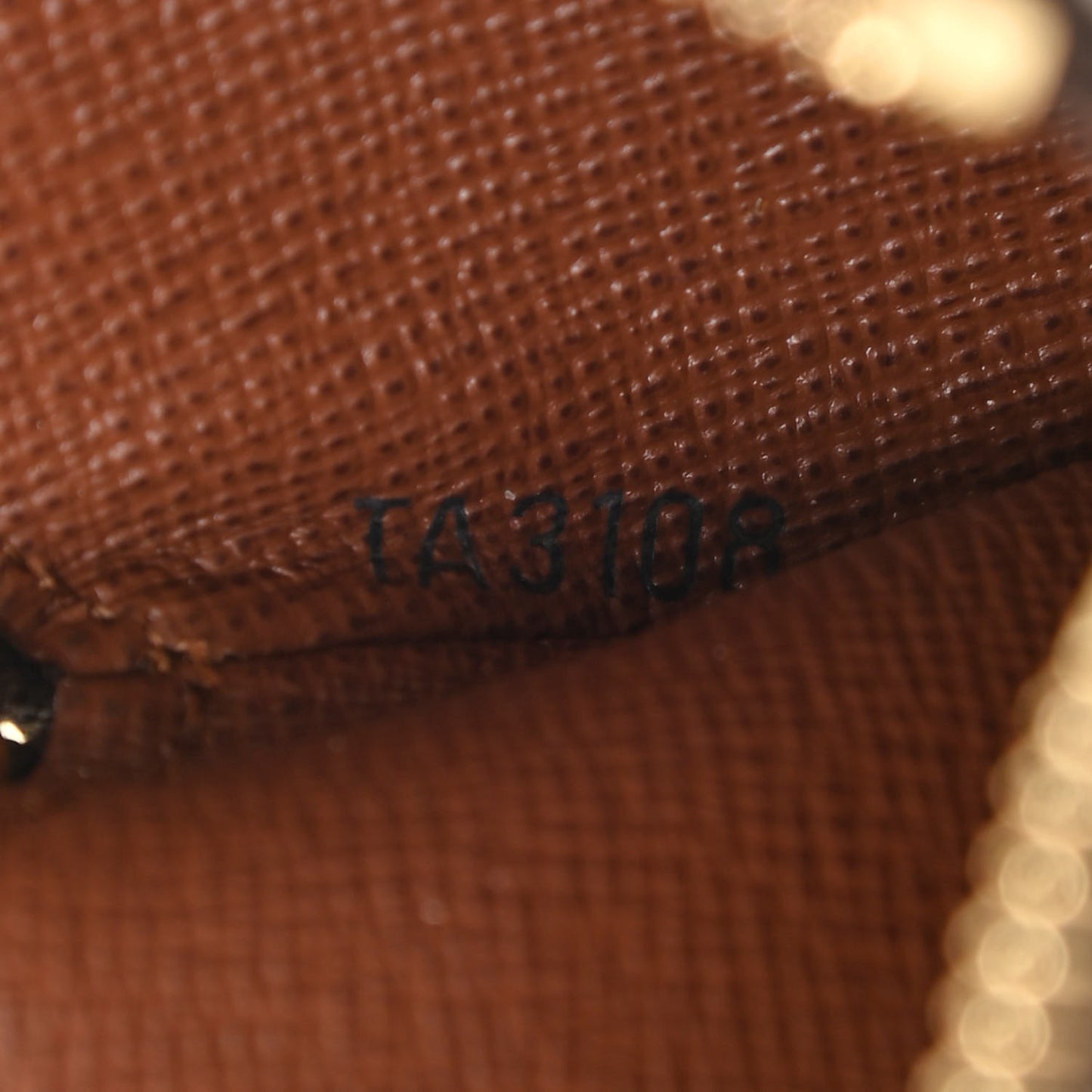 Monogram Round Coin Purse