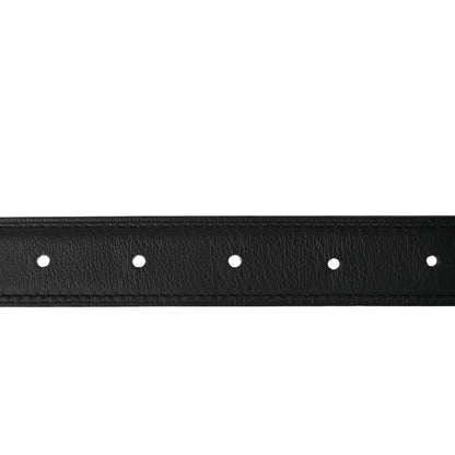 Hermes Swift Epsom 24mm Mini Constance H Belt 80 Black Nata 4 of 5