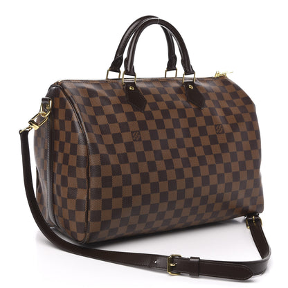 Louis Vuitton Damier Ebene Speedy Bandouliere 35 3 of 12