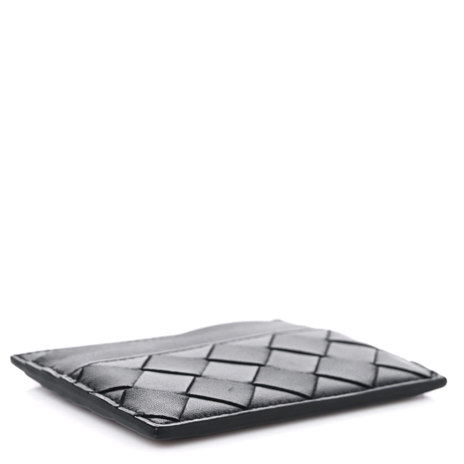Bottega Veneta Nappa Intrecciato VN Card Case Black 4 of 8