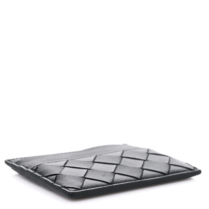 Bottega Veneta Nappa Intrecciato VN Card Case Black 4 of 8
