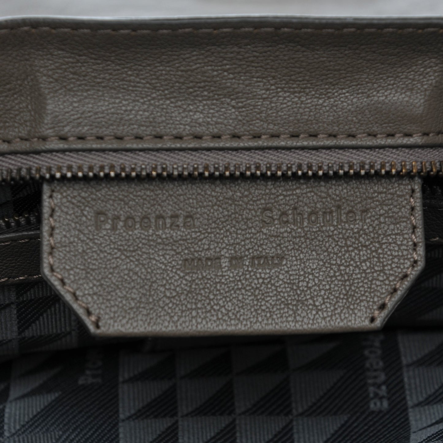 Lambskin Medium PS1 Satchel Smoke
