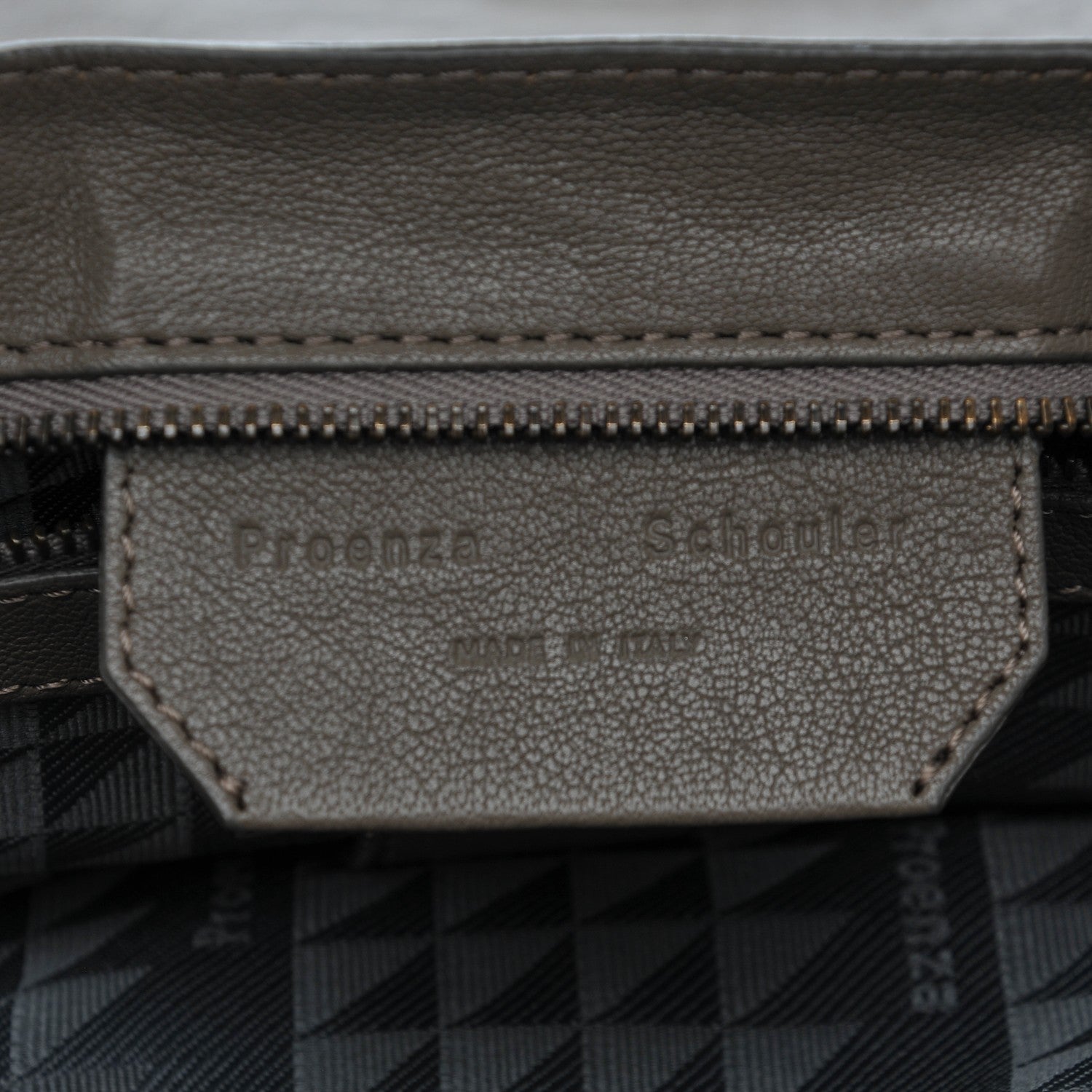 Proenza Schouler Lambskin Medium PS1 Satchel Smoke 8 of 9