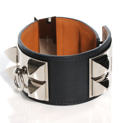 Hermes Chamonix Collier de Chien CDC Bracelet Black Small 5 of 7