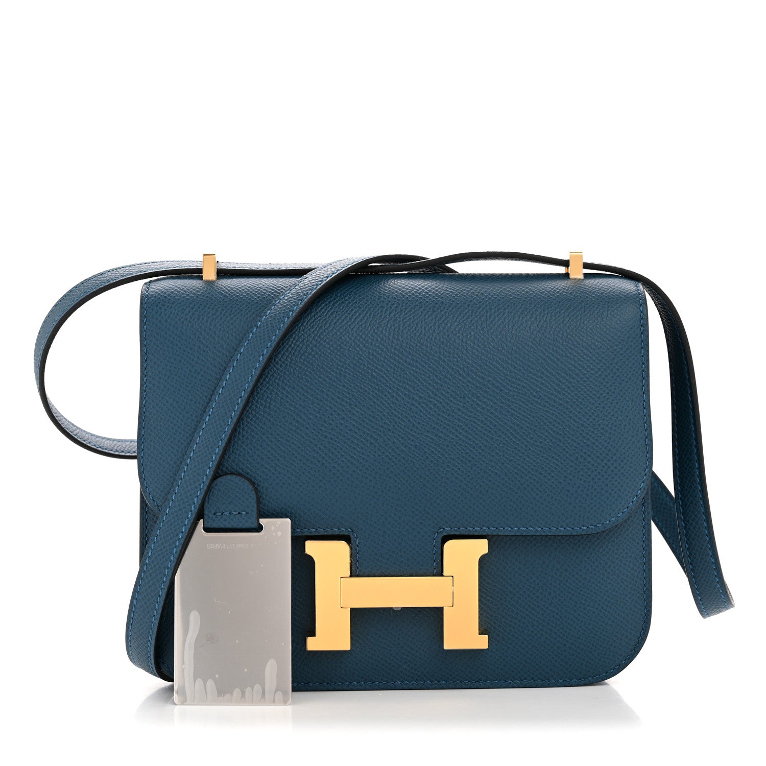 Hermes Epsom Constance 18 Deep Blue 3 of 13