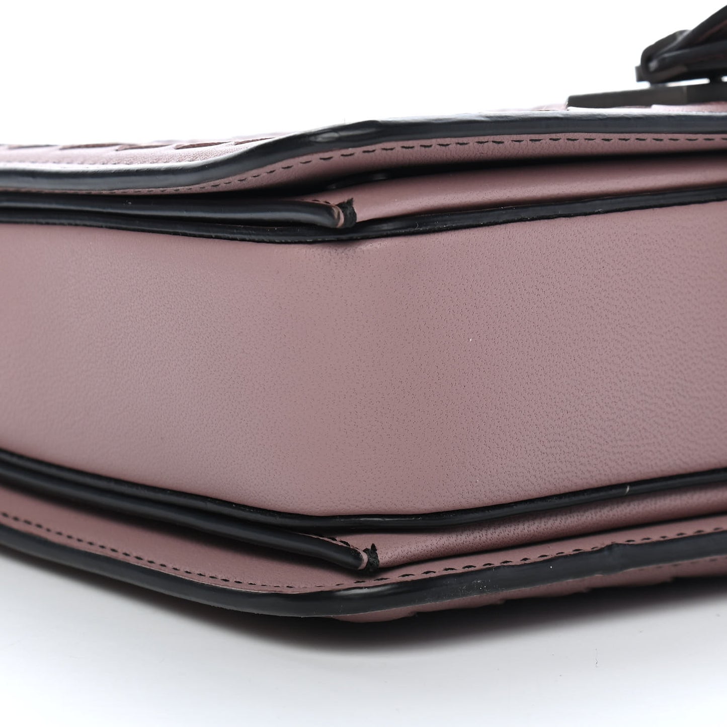 Nappa Intrecciato Small Runway Shoulder Bag Light Purple