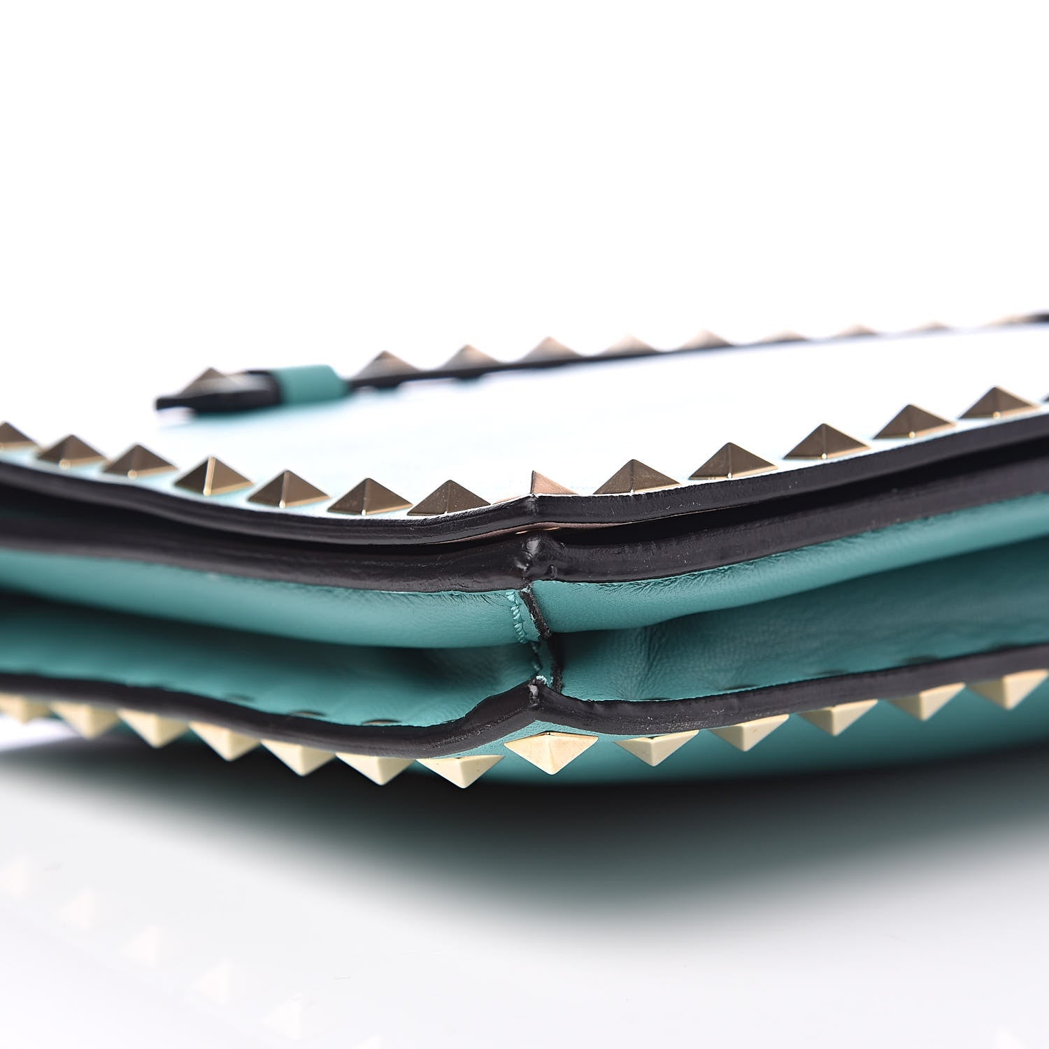 Valentino Garavani Nappa Rockstud Wristlet Clutch Colibri 8 of 13