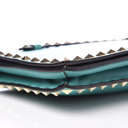 Valentino Garavani Nappa Rockstud Wristlet Clutch Colibri 8 of 13