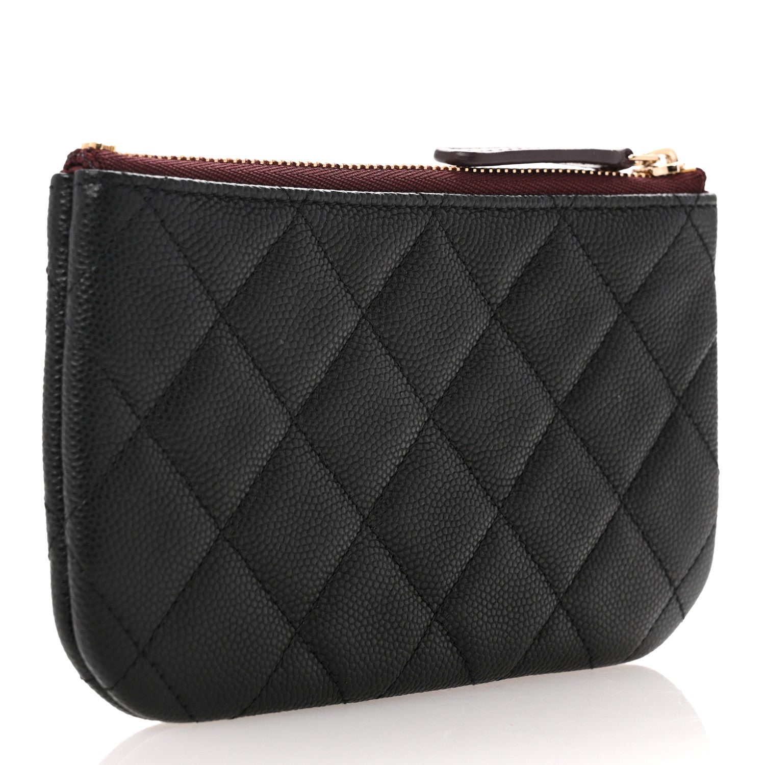 Chanel Caviar Quilted Small Pouch Black 3 of 7