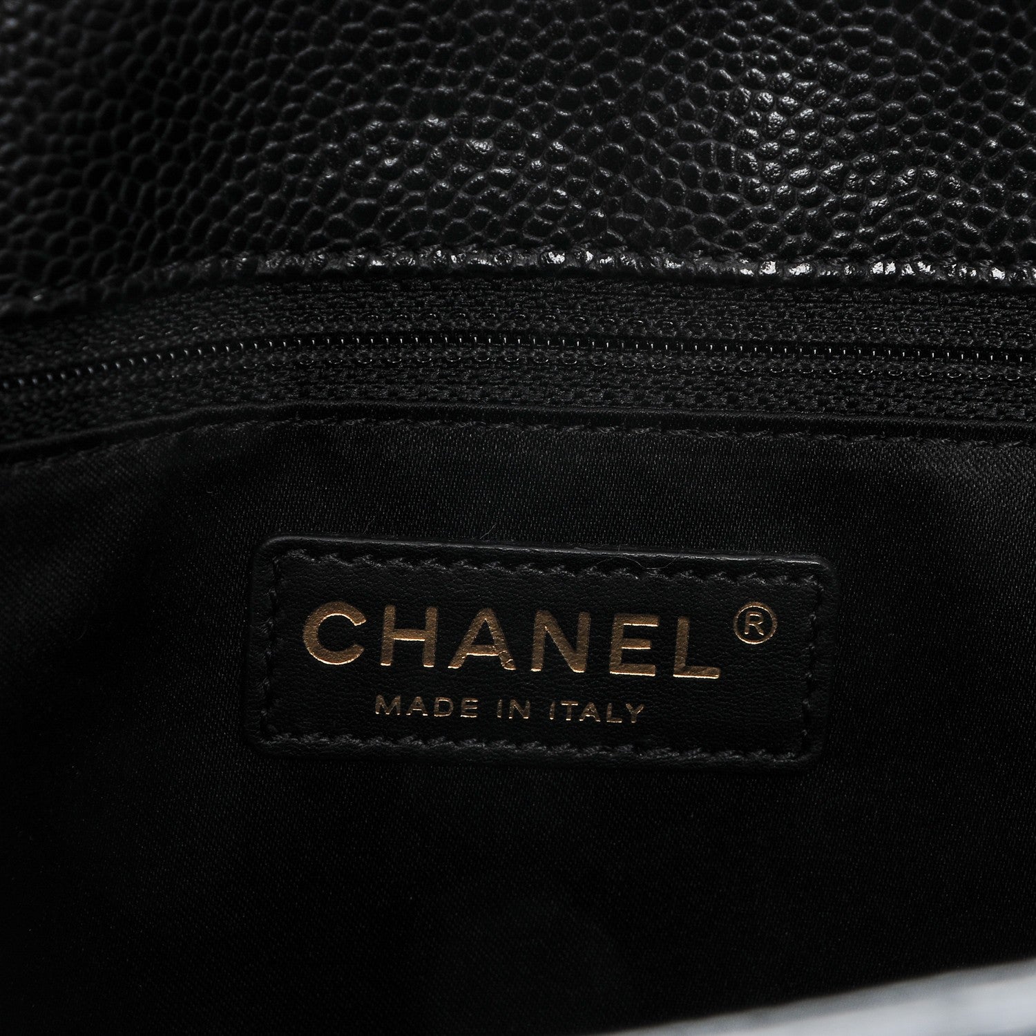 Chanel Caviar Quilted Grand Shopping Tote GST Black 6 of 7