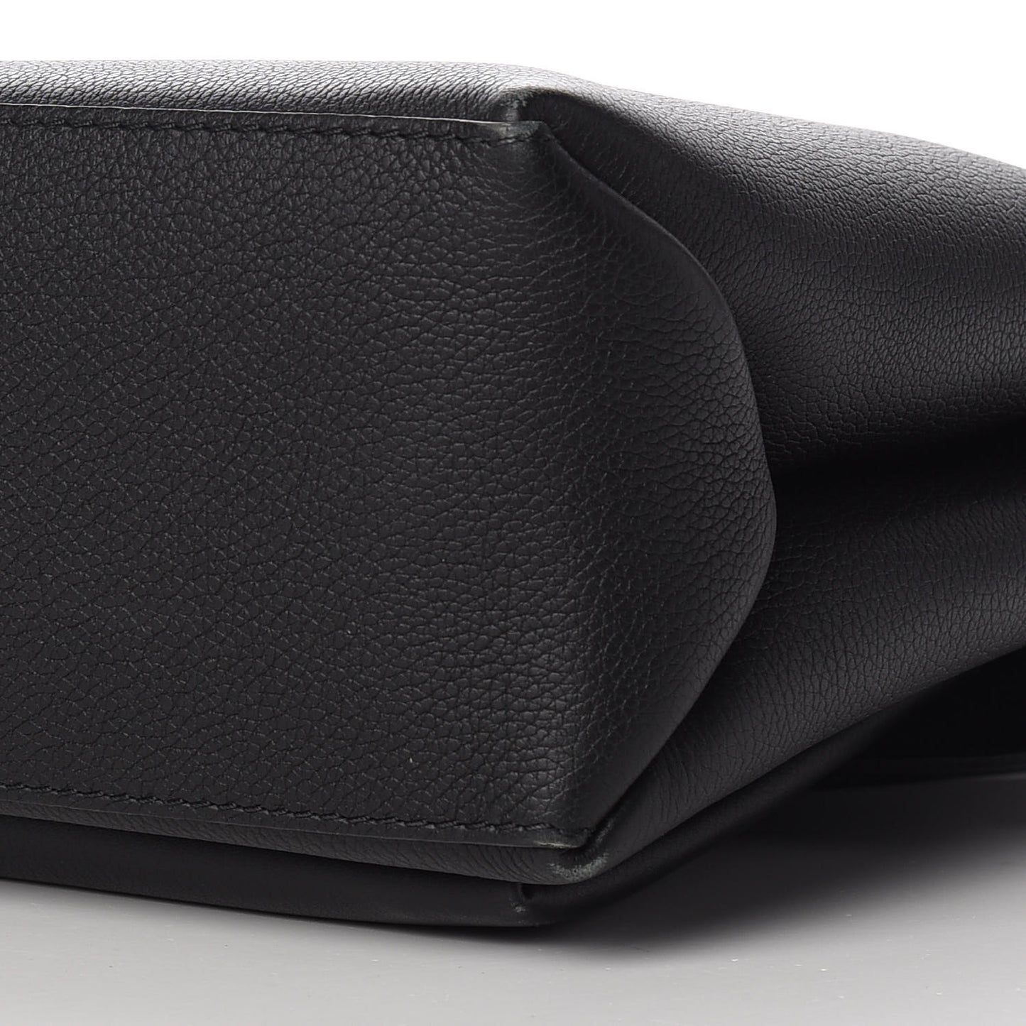 Soft Calfskin My Lockme Top Handle Black