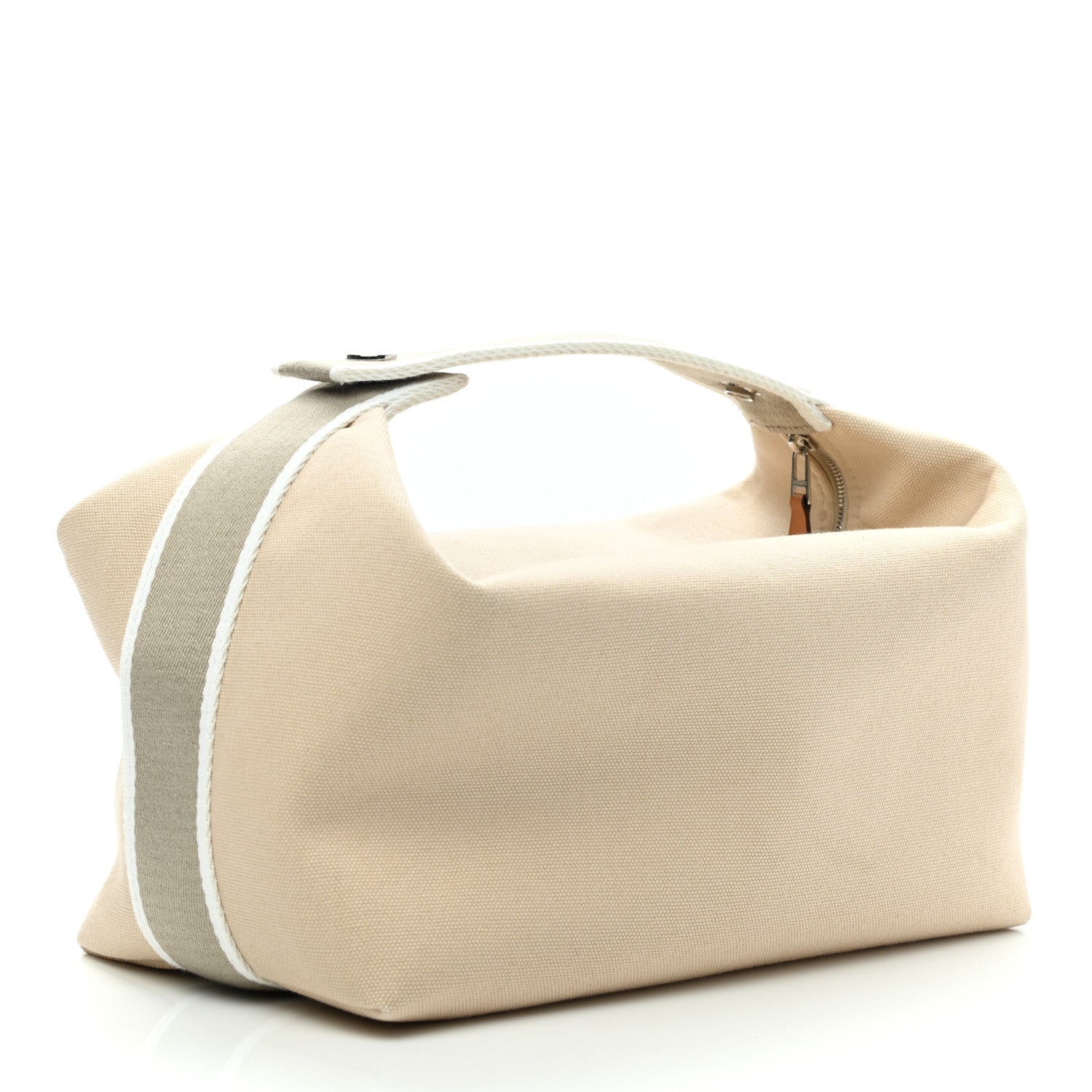 Hermes Canvas Large Bride-A-Brac Pouch Natural 3 of 6