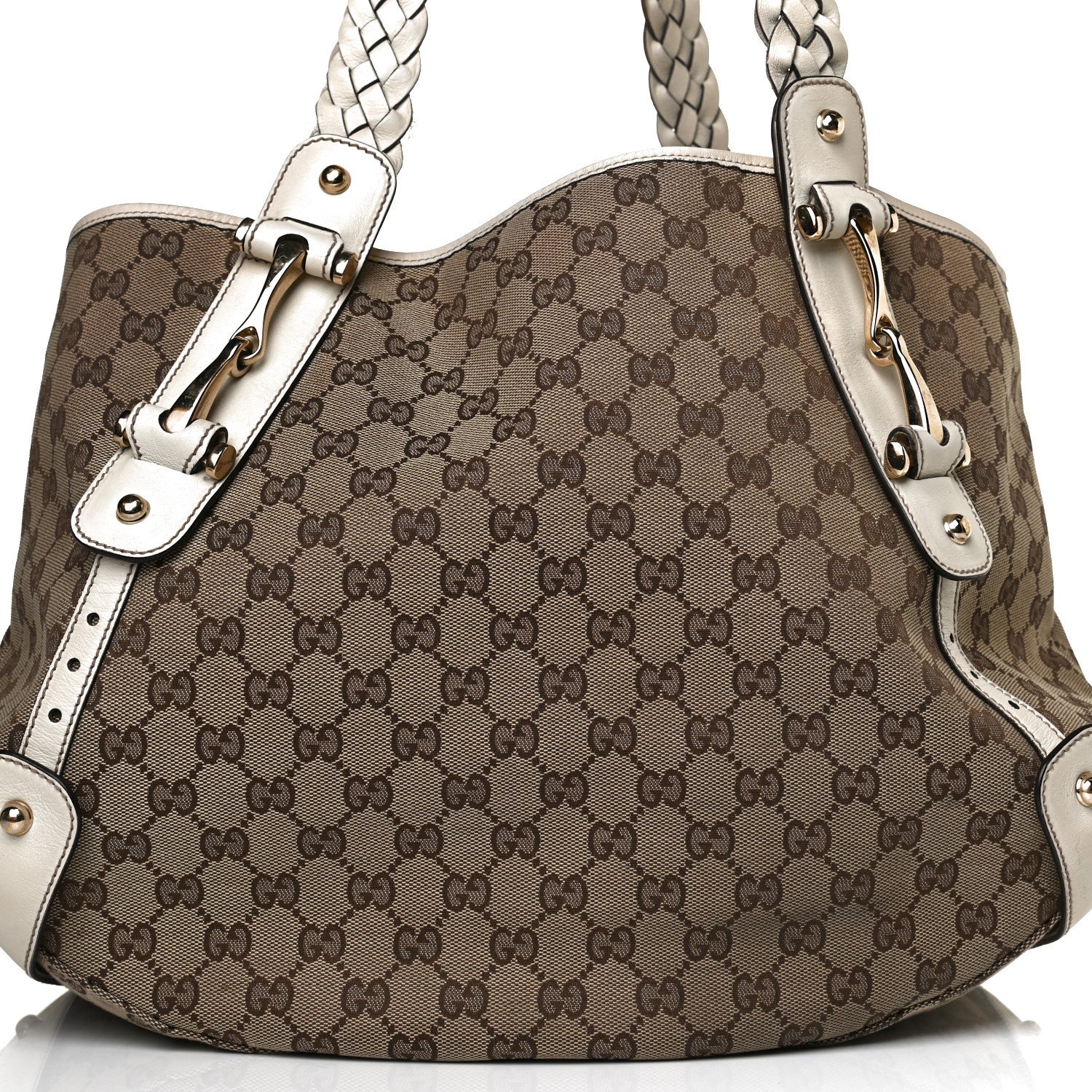 Gucci Monogram Medium Pelham Shoulder Bag Off White 12 of 29