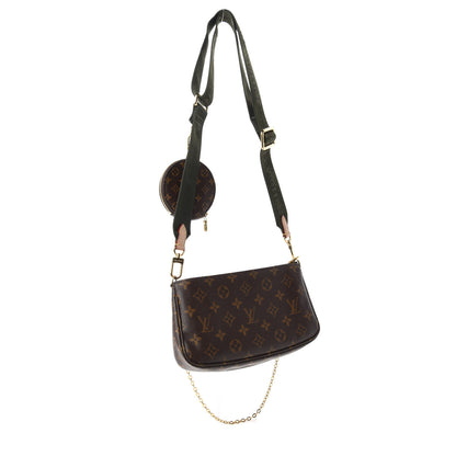 Louis Vuitton Monogram Multi Pochette Accessories Kaki 3 of 13