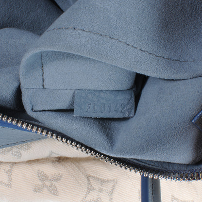 Louis Vuitton Denim Speedy Round GM Blue 6 of 7