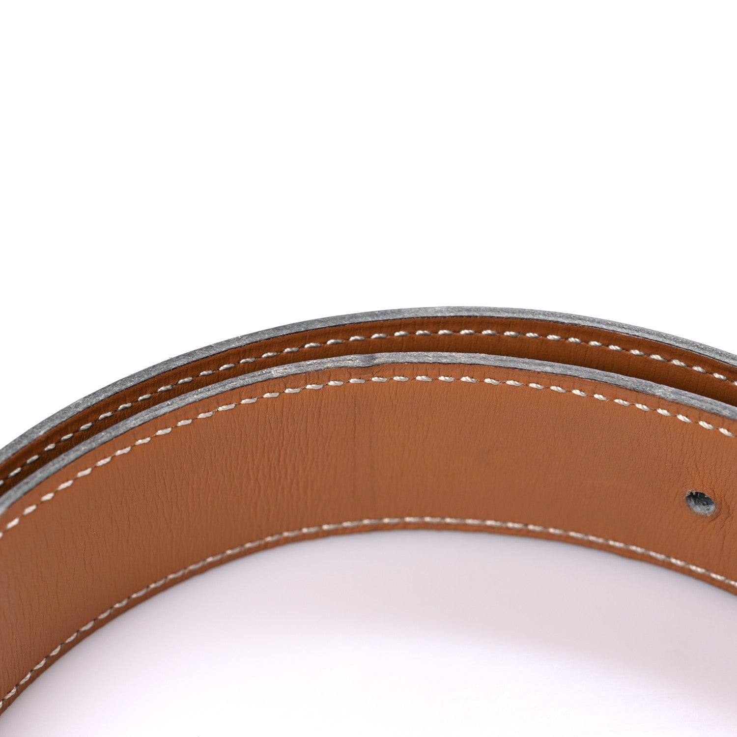 Hermes Box 32mm Belt Strap 65 Black Gold 8 of 10