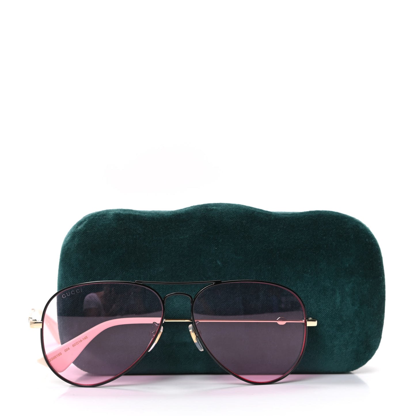 Metal Aviator Sunglasses GG0515S Pink