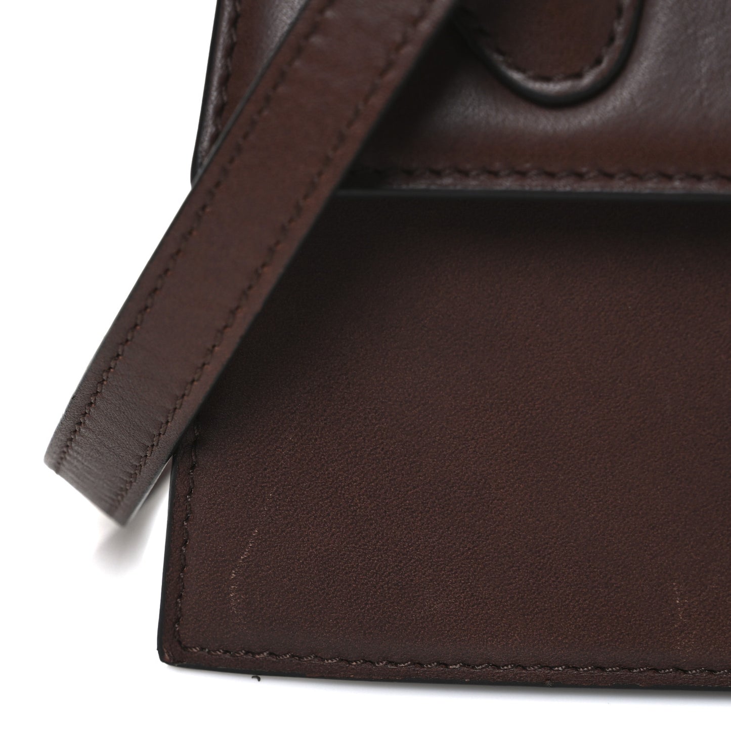 Smooth Calfskin Le Chiquito Moyen  Brown