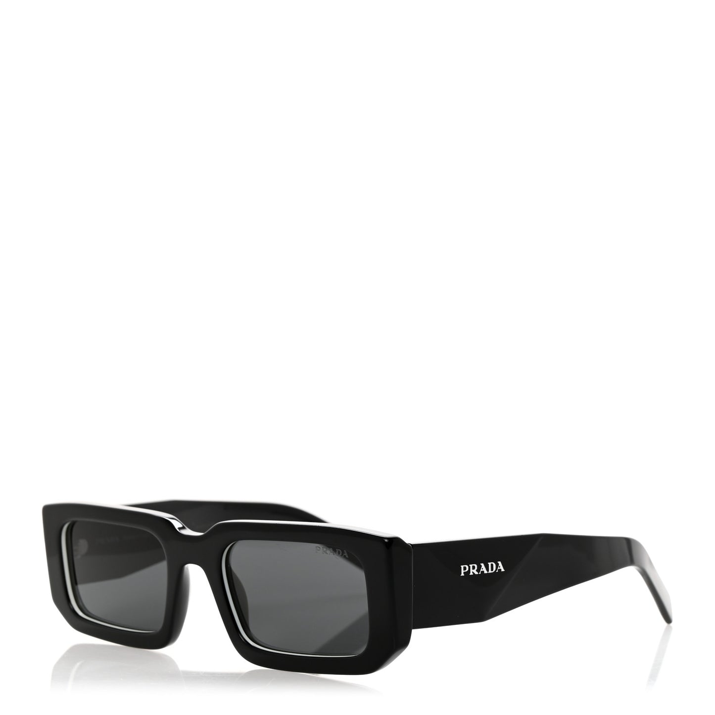 Acetate Symbole Sunglasses SPR 06Y Black Black