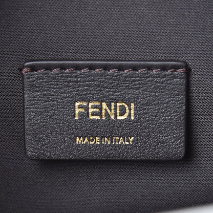 Fendi Nappa FF 1974 Diagonal Embossed Upside Down Belt Bag White 8 of 9