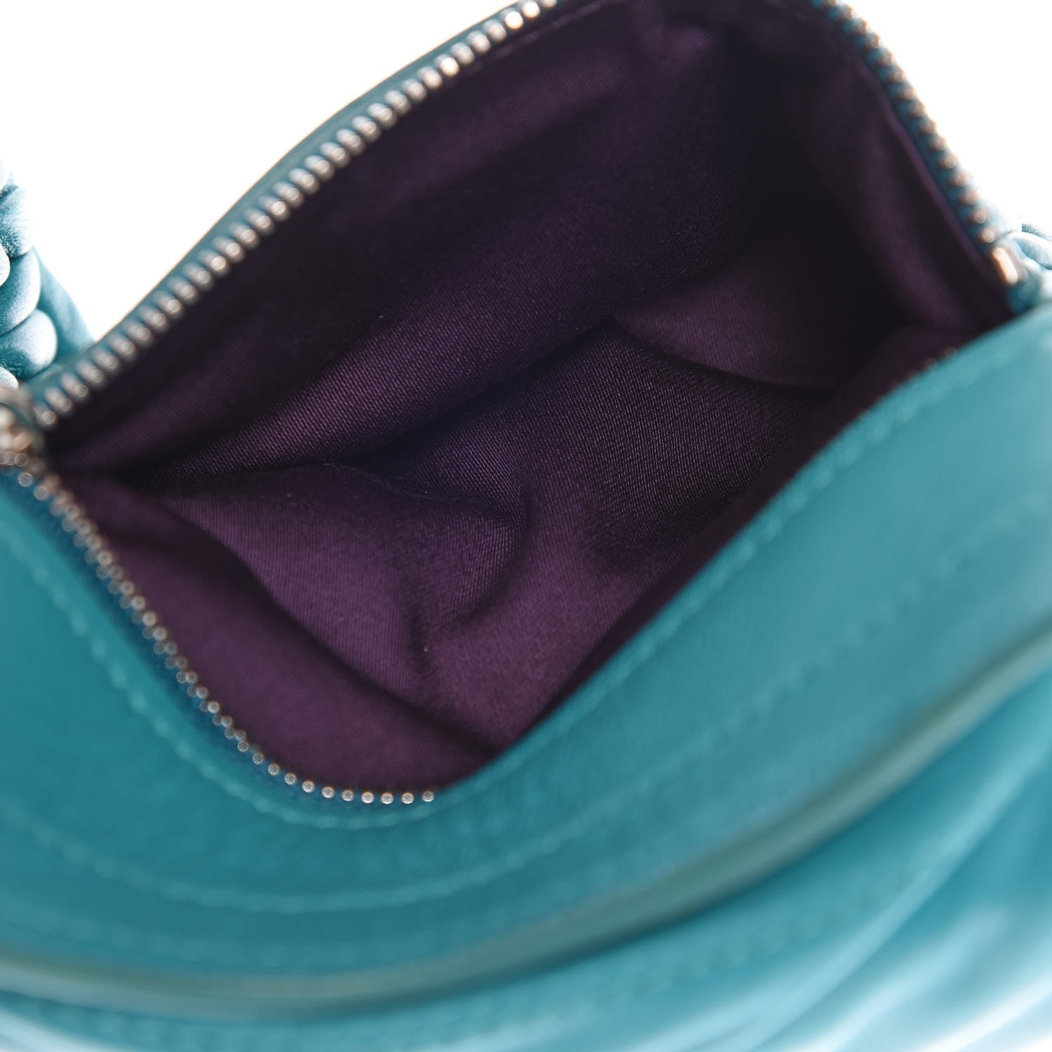 Miu Miu Nappa Matelasse Crystal Flap Bag Turchese 10 of 12