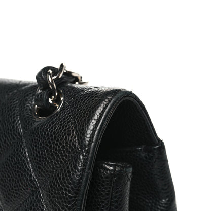 Chanel Caviar Quilted Maxi Single Flap Black 10 of 11