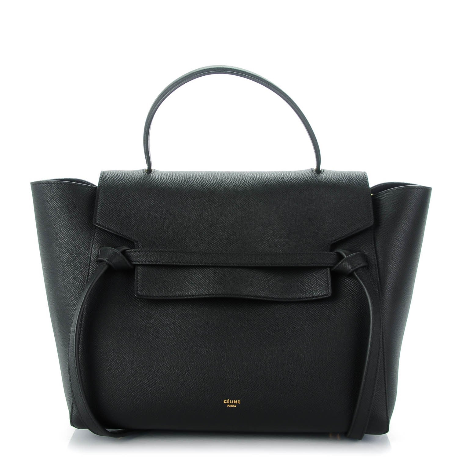 Celine Baby Grained Calfskin Mini Belt Bag Black 1 of 8