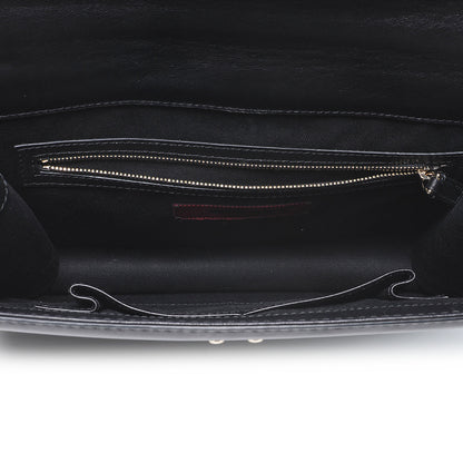 Valentino Garavani Vitello Large Glam Lock Rockstud Flap Black 5 of 7