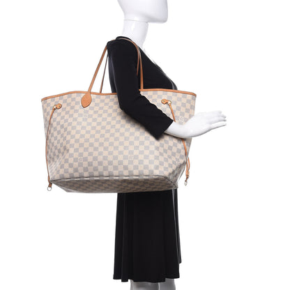 Louis Vuitton Damier Azur Neverfull GM 2 of 21