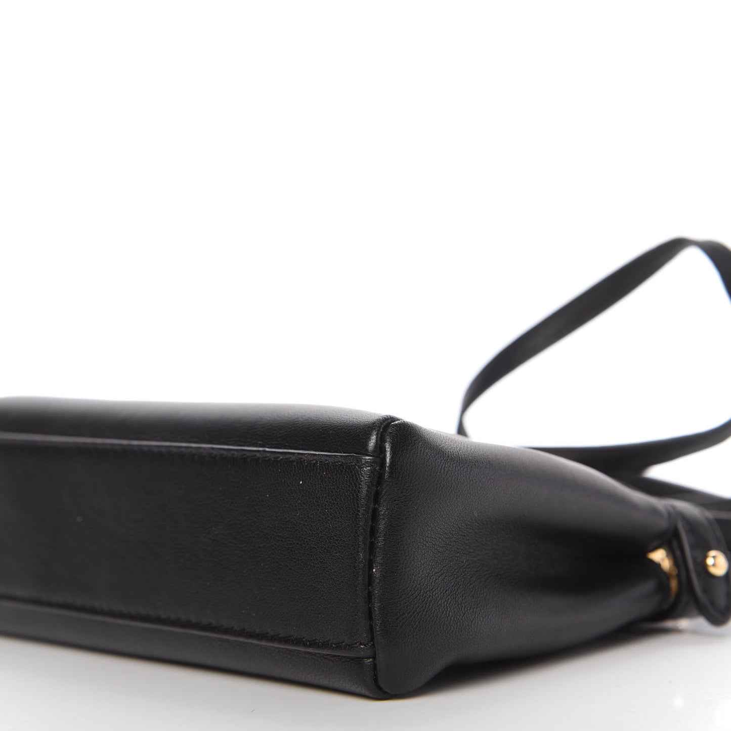 Nappa Micro Peekaboo Iconic Satchel Black