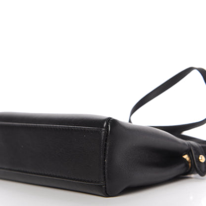 Fendi Nappa Micro Peekaboo Iconic Satchel Black 7 of 9