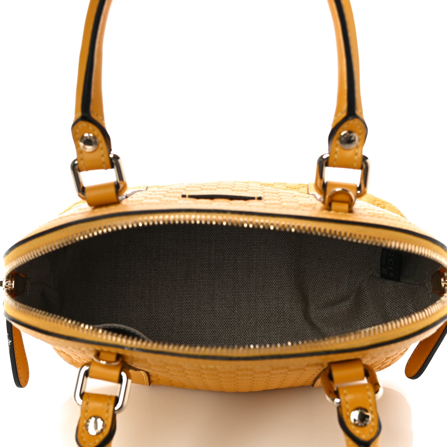 Gucci Soft Microguccissima Mini Dome Bag New Buttercup 4 of 12