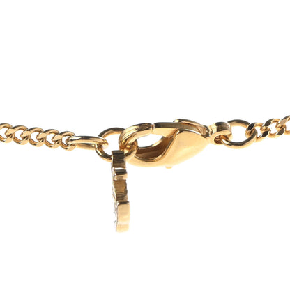 Chanel Crystal Over The Rainbow CC Pendant Necklace Gold Multicolor 6 of 7