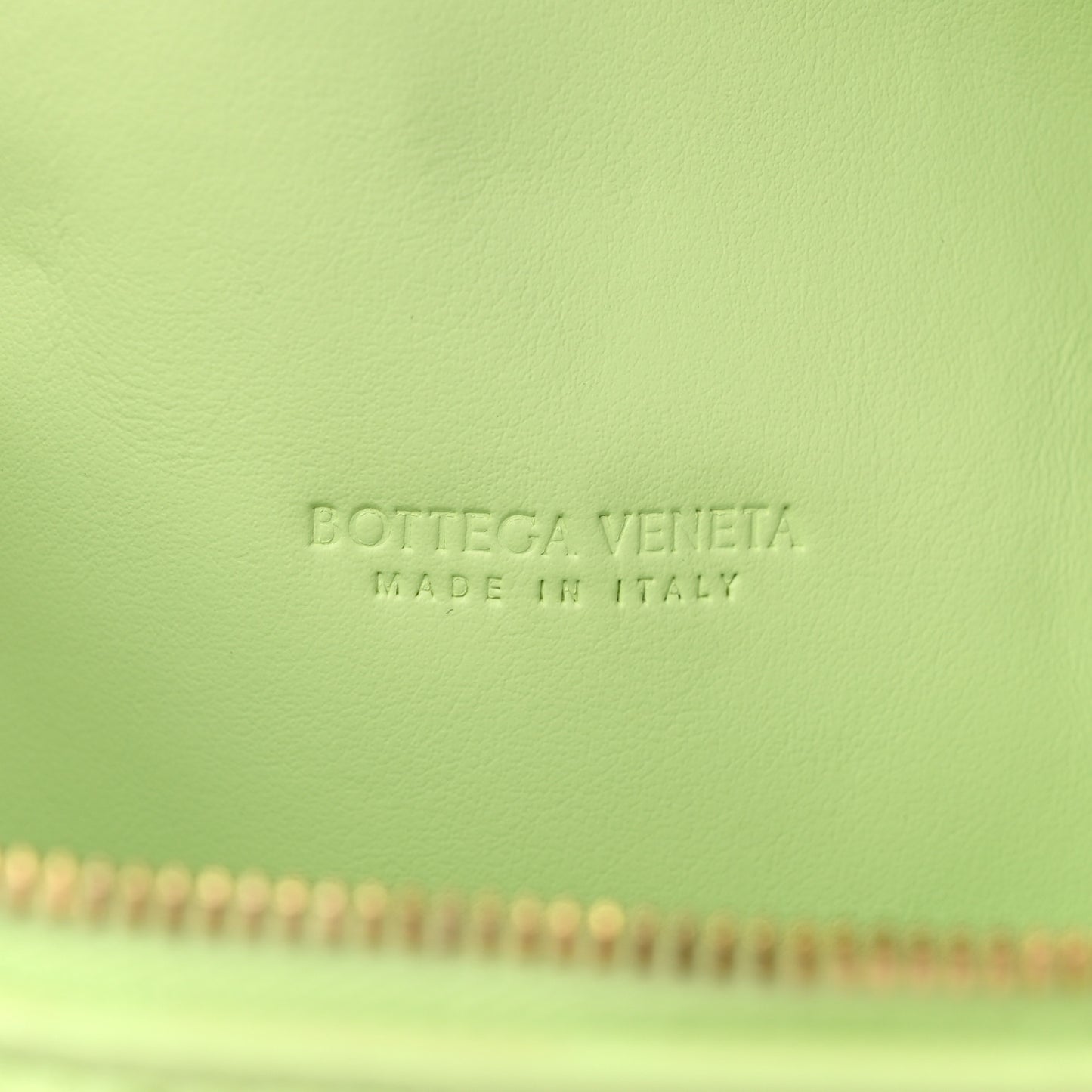 Nappa Intrecciato Belt Bag Fennel