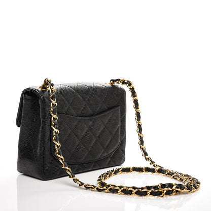 Chanel Caviar Quilted Mini Square Flap Black 3 of 7